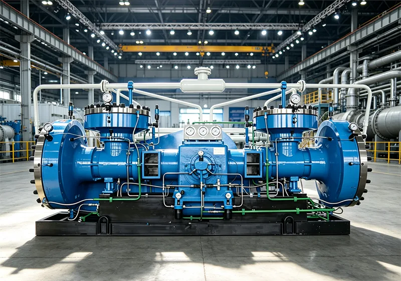 Compressor de diafragma - Vazamento zero de alta pureza, equipamento de referência para compressão de gases especiais perigosos