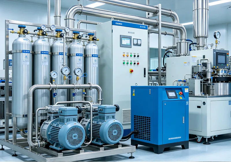 Compressor de membrana - Estabilização e limpeza precisas da pressão, equipamento especial dedicado à compressão média